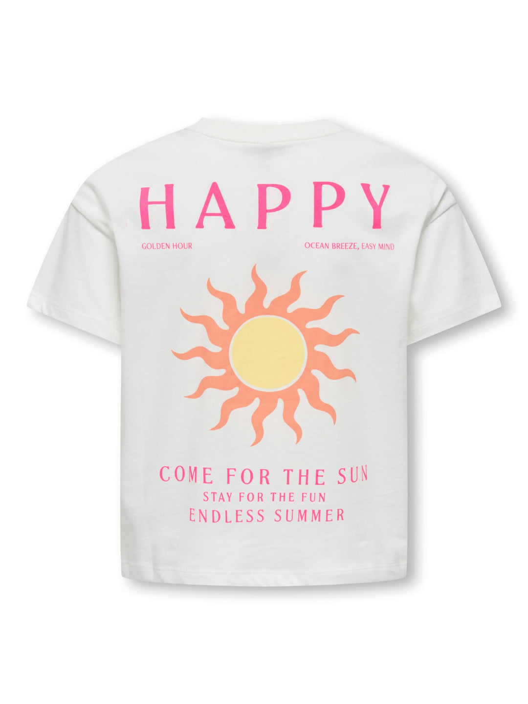 Kids Only Soli T-shirt off-white – meisjes