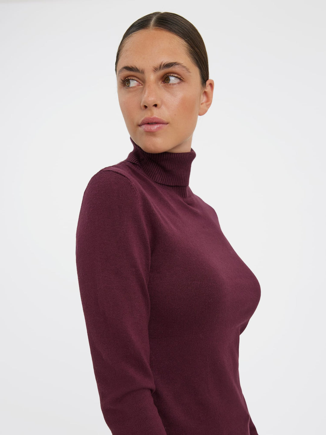 VERO MODA 10231630 Glory trui dames bordeaux