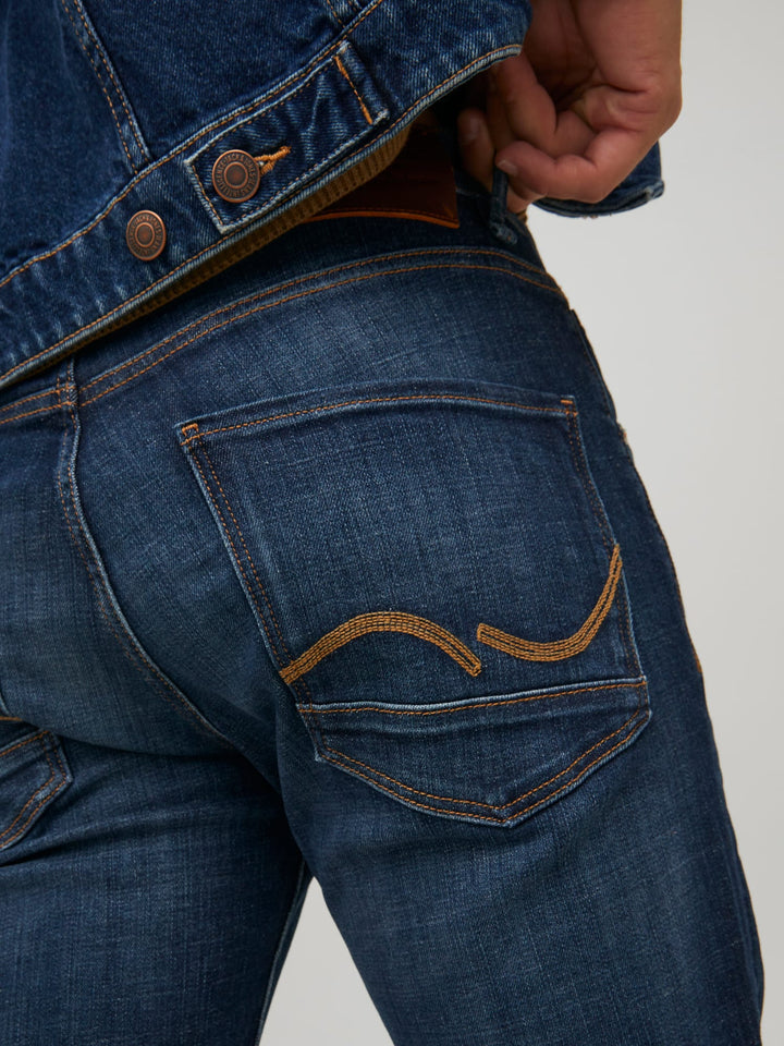 Jack & Jones Tim slim fit jeans blauw denim – heren - Blue Denim - L32