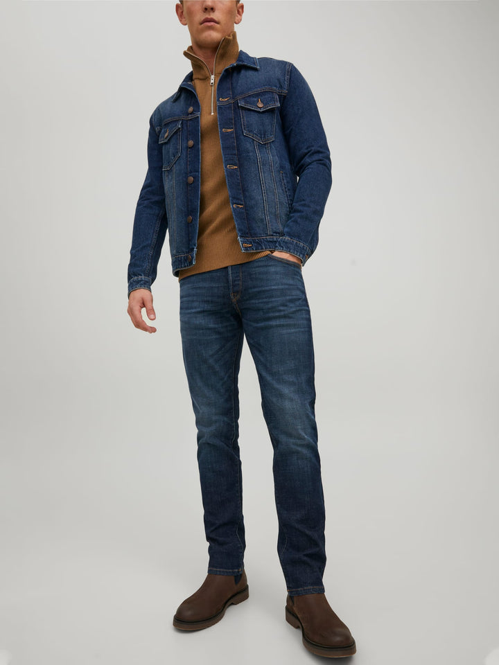 Jack & Jones Tim slim fit jeans blauw denim – heren - Blue Denim - L32