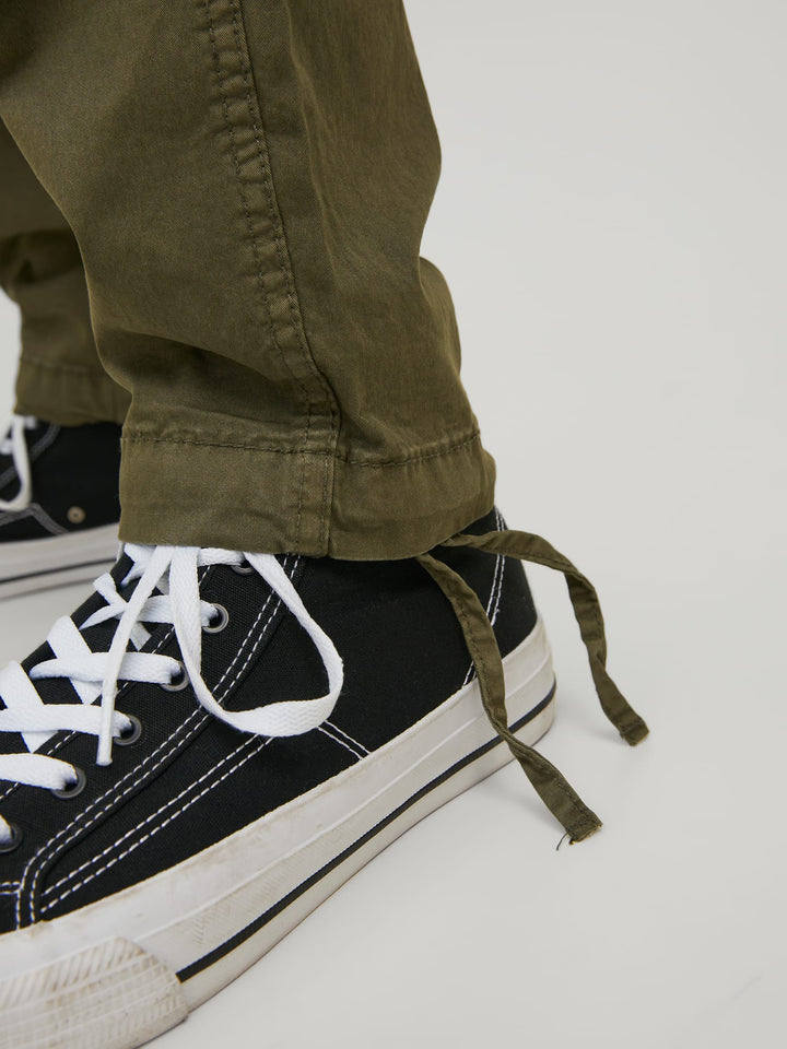 Jack & Jones Stace cargo broek army – heren - L32