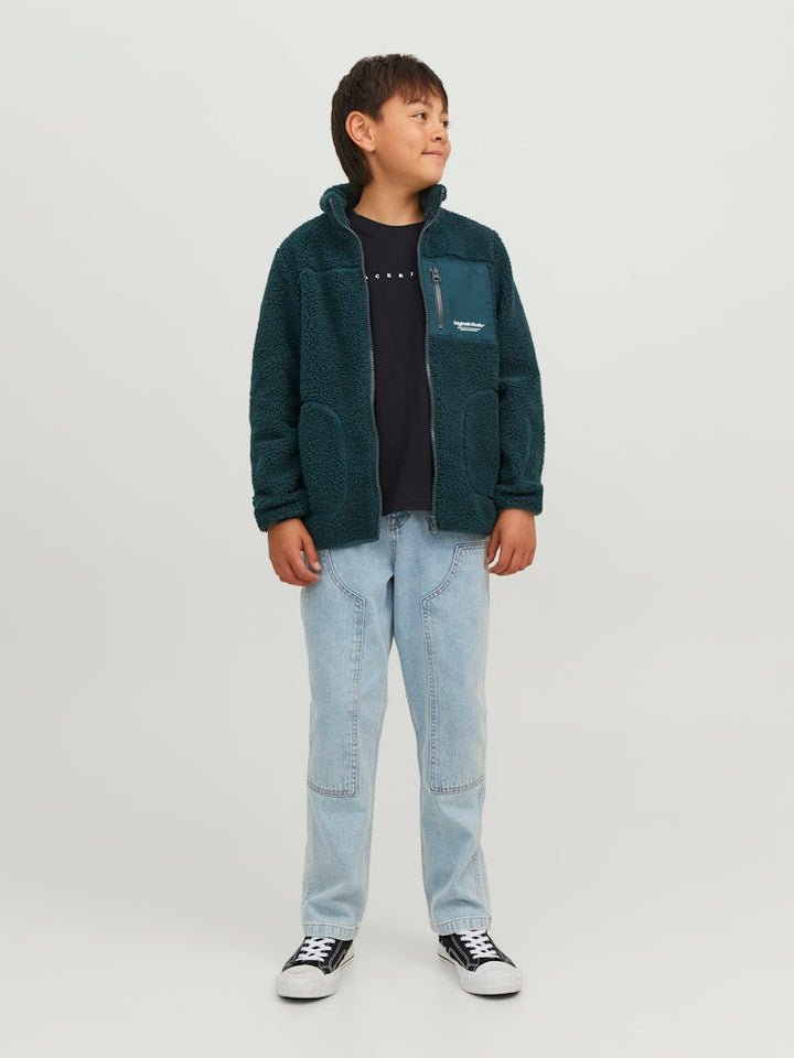 Jack & Jones Kids T-shirt zwart – jongens