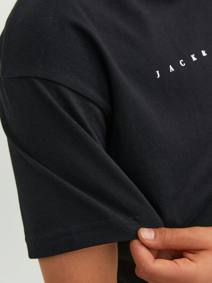 Jack & Jones Kids T-shirt zwart – jongens