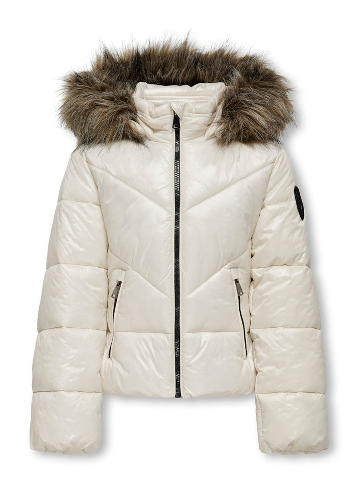 kids only 15324041 fever winterjas meisjes off-white