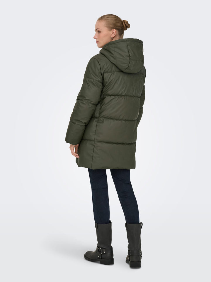 Jacqueline de Yong 15367650 Kamma winterjas bruin
