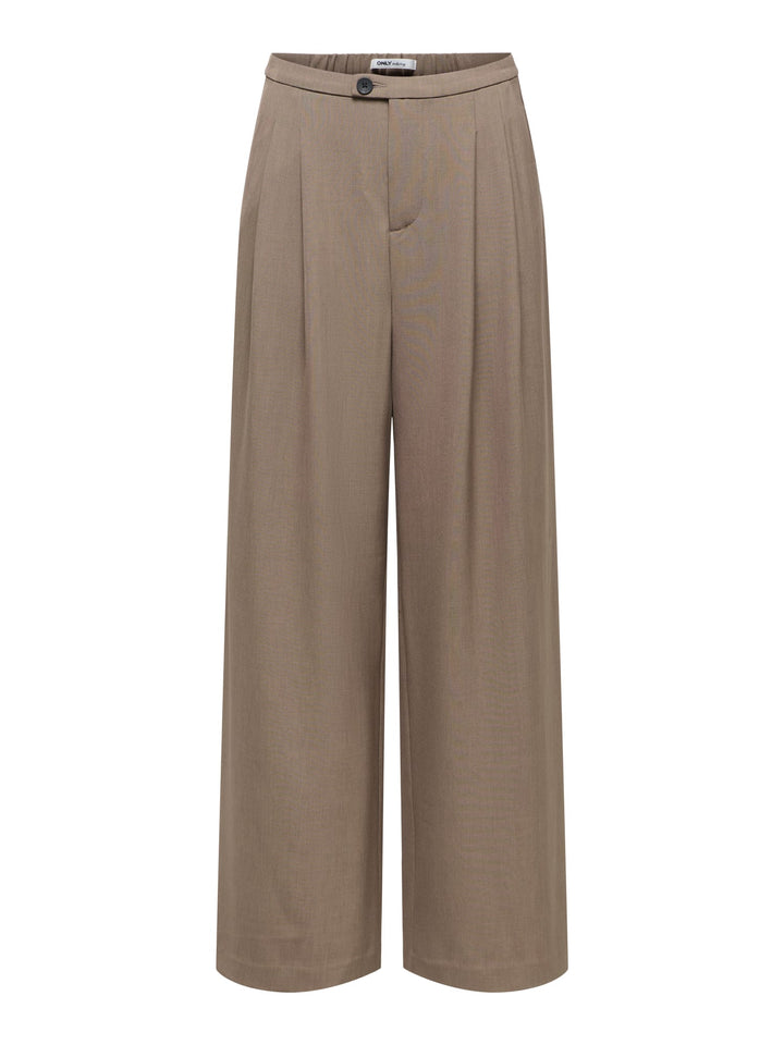 Only 15351068 Svea lange broek taupe – dames - L32