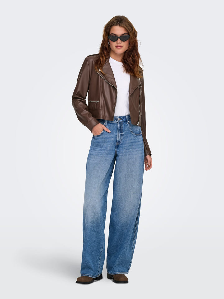 Only 15367620 Taylor jeans low croth-baggy fit – dames - Blue Denim - L32