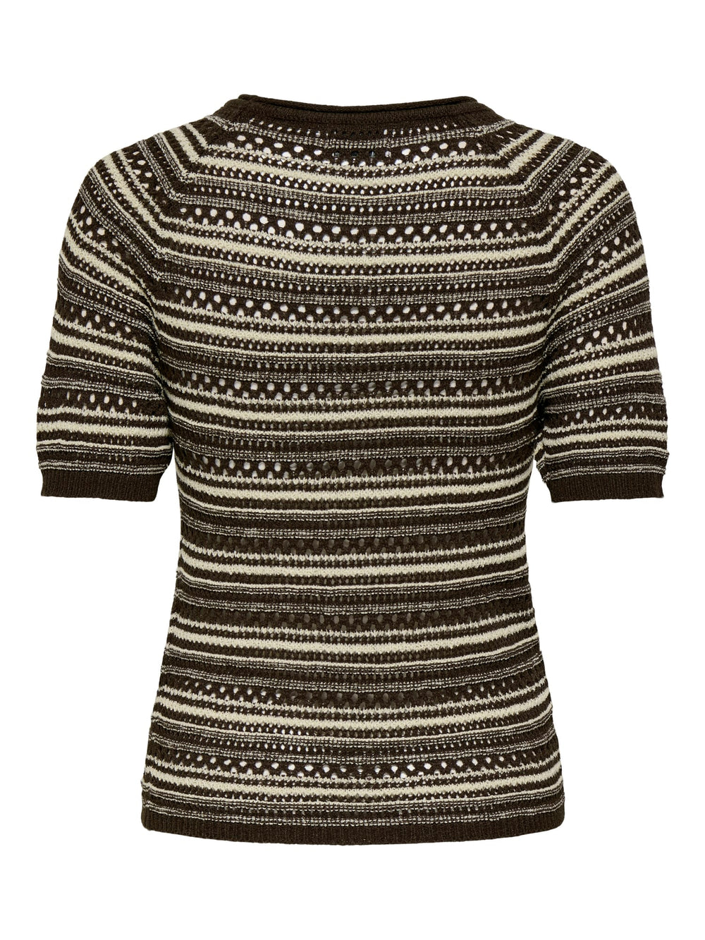 Jacqueline de Yong JDYDARA S/S O-NECK T-shirt bruin dessin – dames