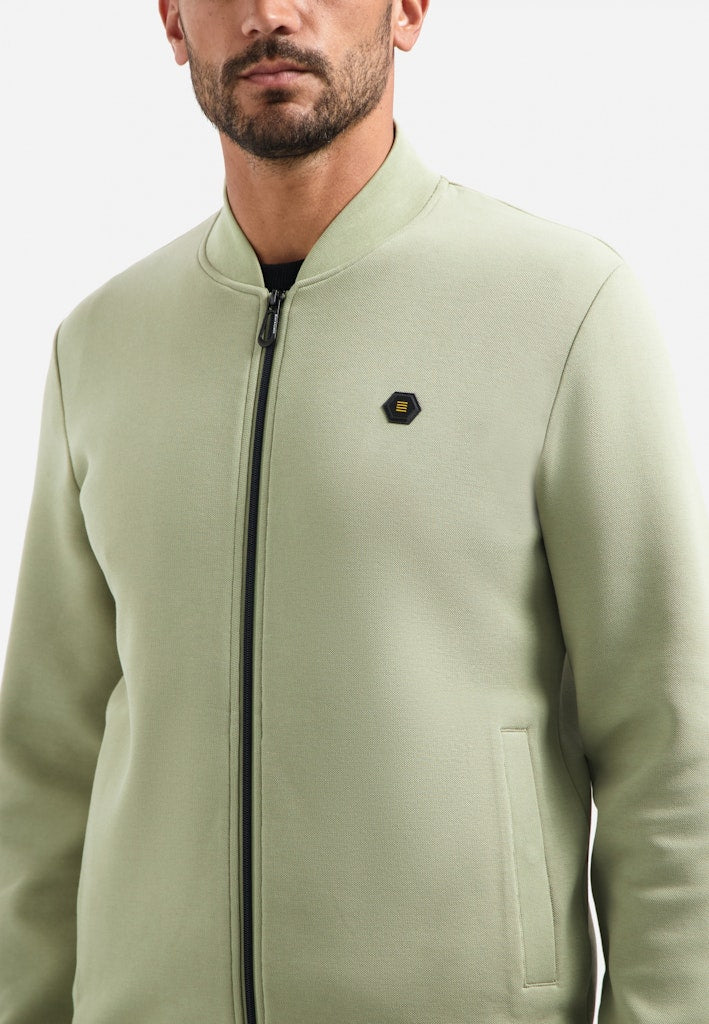 No Excess vest sweat heren olijf – 29100806SN