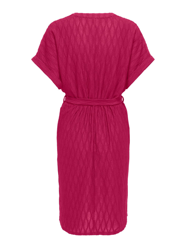 Only 15377883 jurk kort dames fuchsia