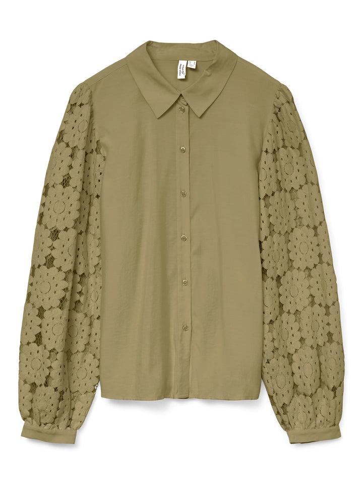 VERO MODA Fabena blouse olijf – dames