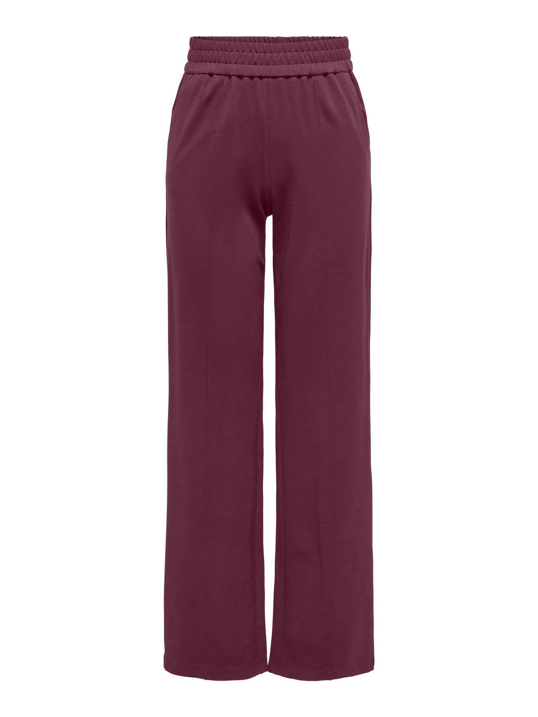 Only 15235076 Poptrash lange broek bordeaux – dames - L32