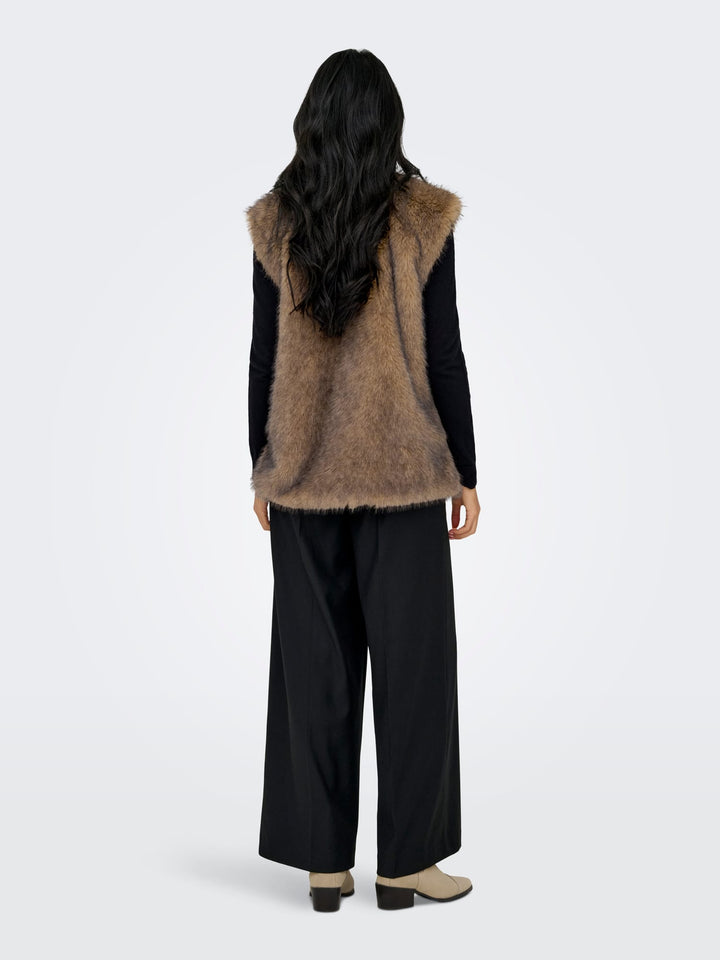 Only gilet dames bruin dessin – 15354308 Dawn