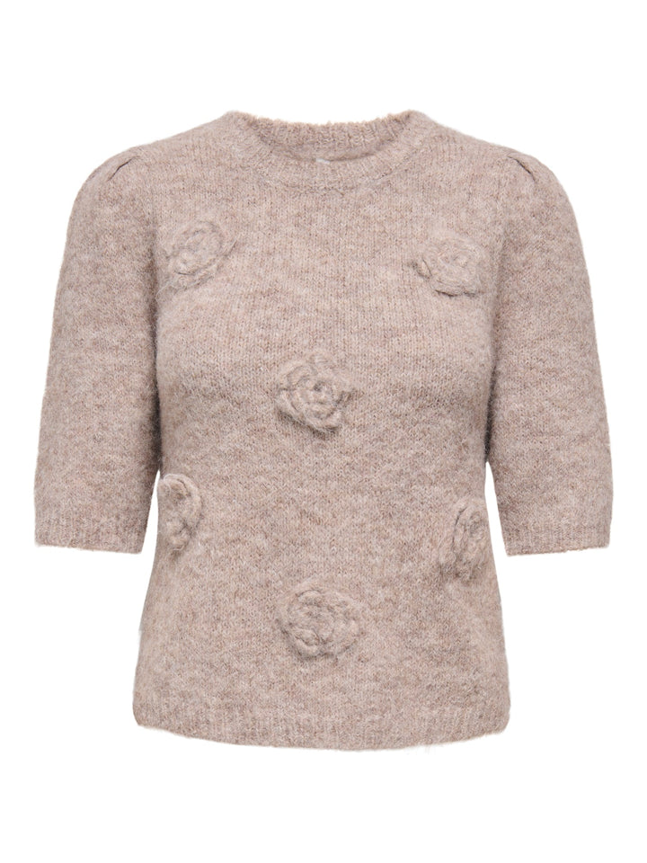 Only 15375134 zaggie trui dames zand