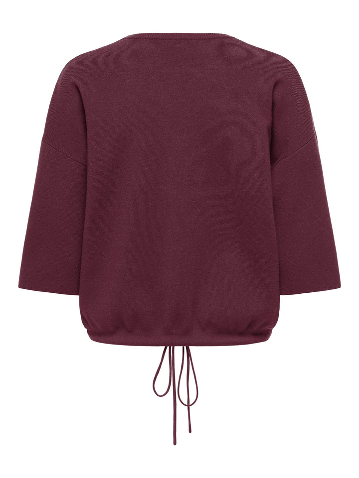 Only 15374939 Sitteri top l/m dames bordeaux