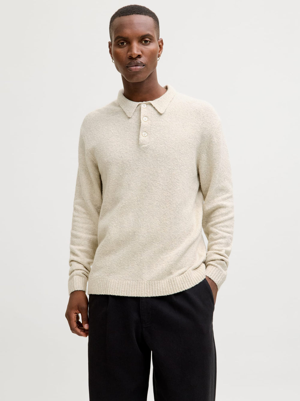 Jack & Jones Blamaverick polo l/m beige – heren