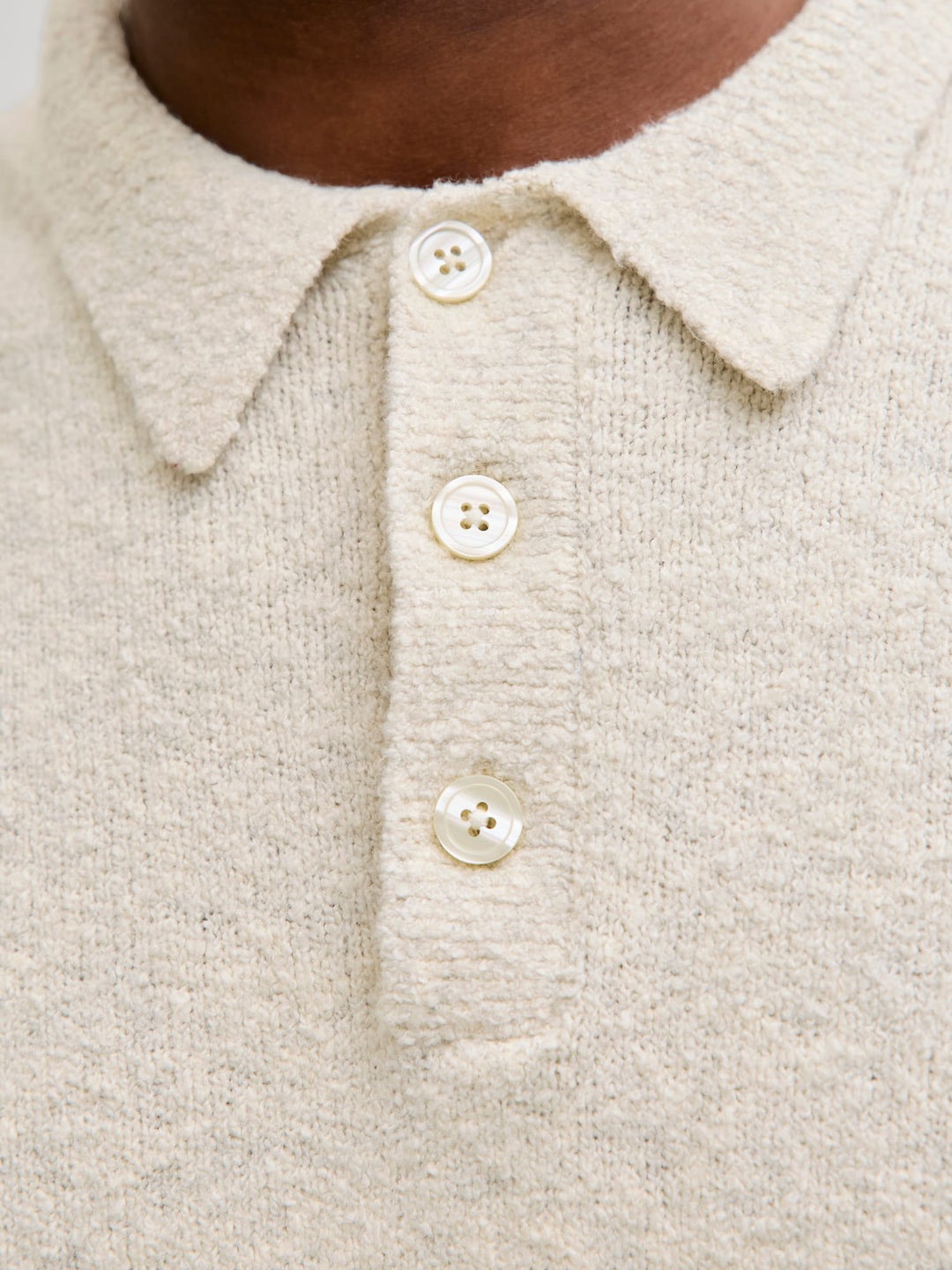 Jack & Jones Blamaverick polo l/m beige – heren