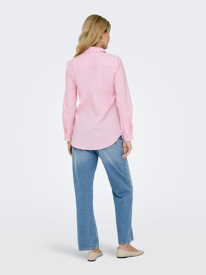 Jacqueline de Yong blouse 15149877 mio – dames - Roze Dessin