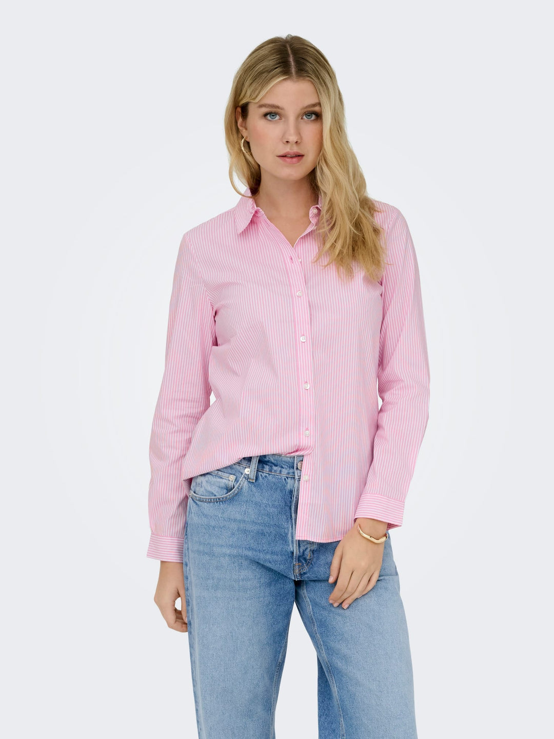 Jacqueline de Yong blouse 15149877 mio – dames - Roze Dessin