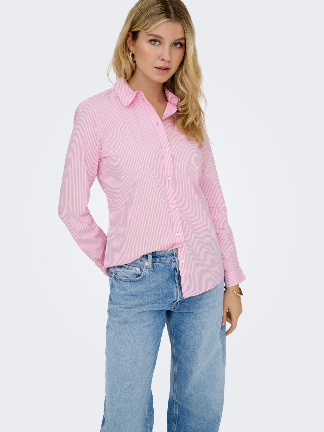 Jacqueline de Yong blouse 15149877 mio – dames - Roze Dessin
