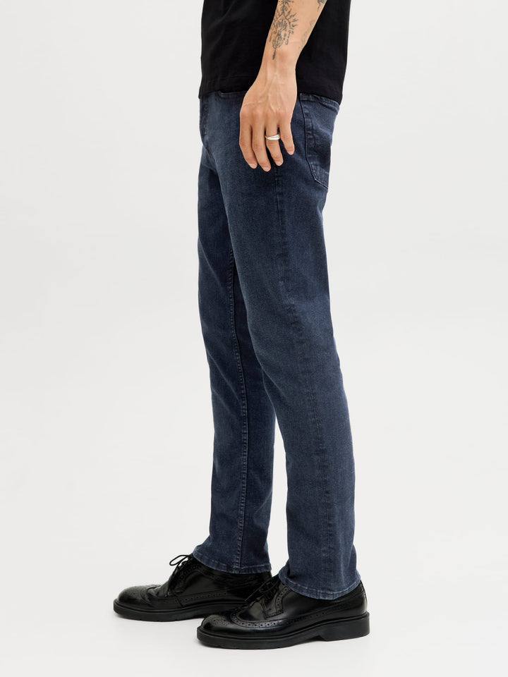 Jack & Jones Tim jeans regular-straight fit – heren - Blue Denim - L34