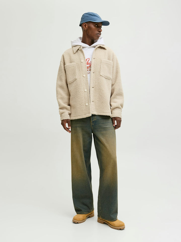 Jack & Jones bleecker overshirt beige – heren