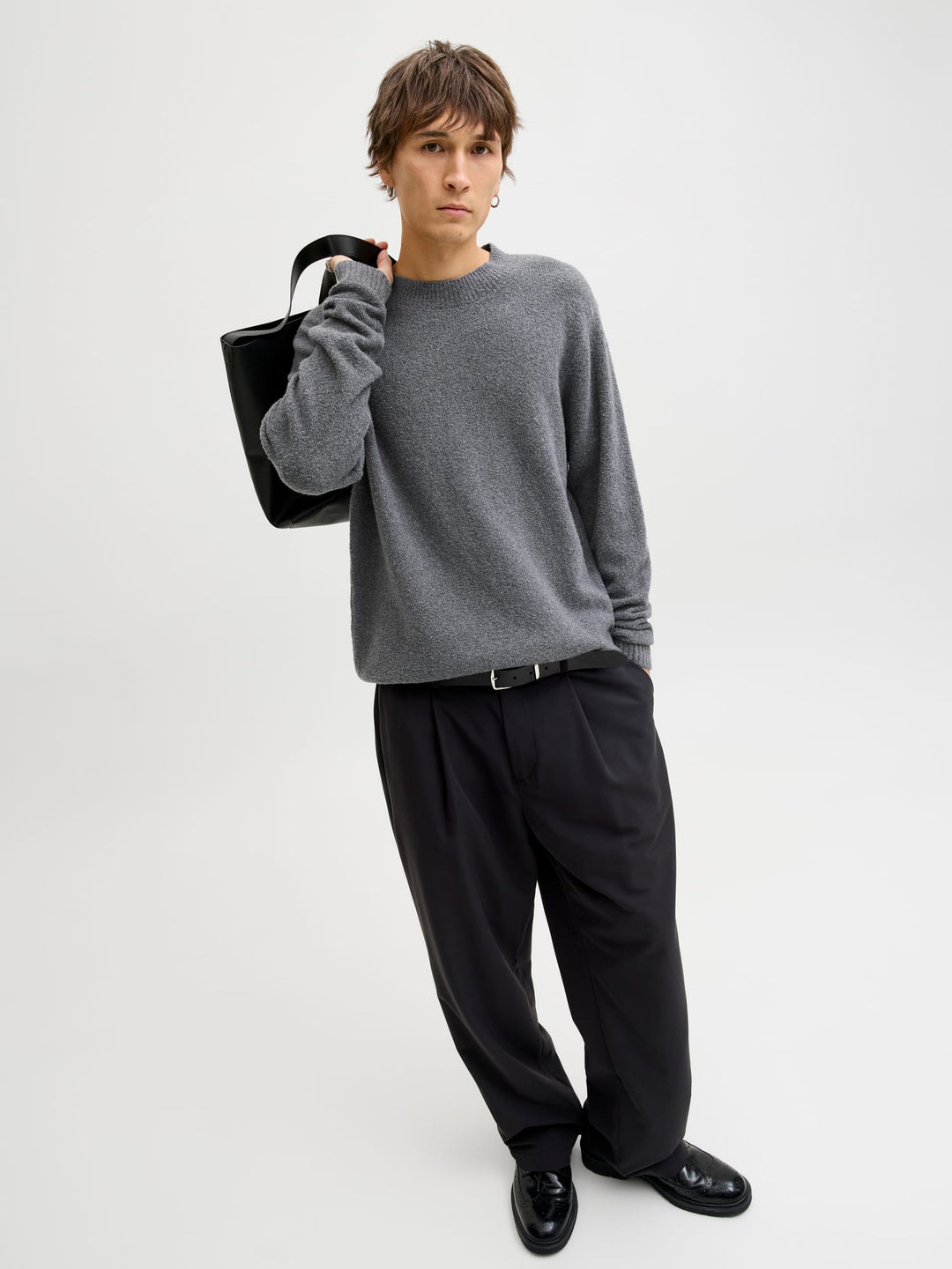 Jack & Jones Blamaverick trui grijs – heren