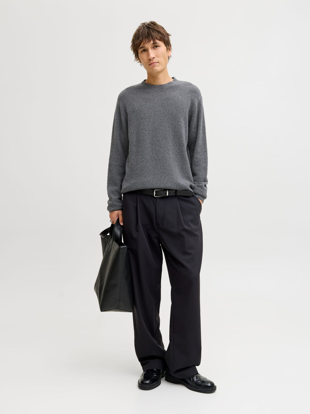 Jack & Jones Blamaverick trui grijs – heren
