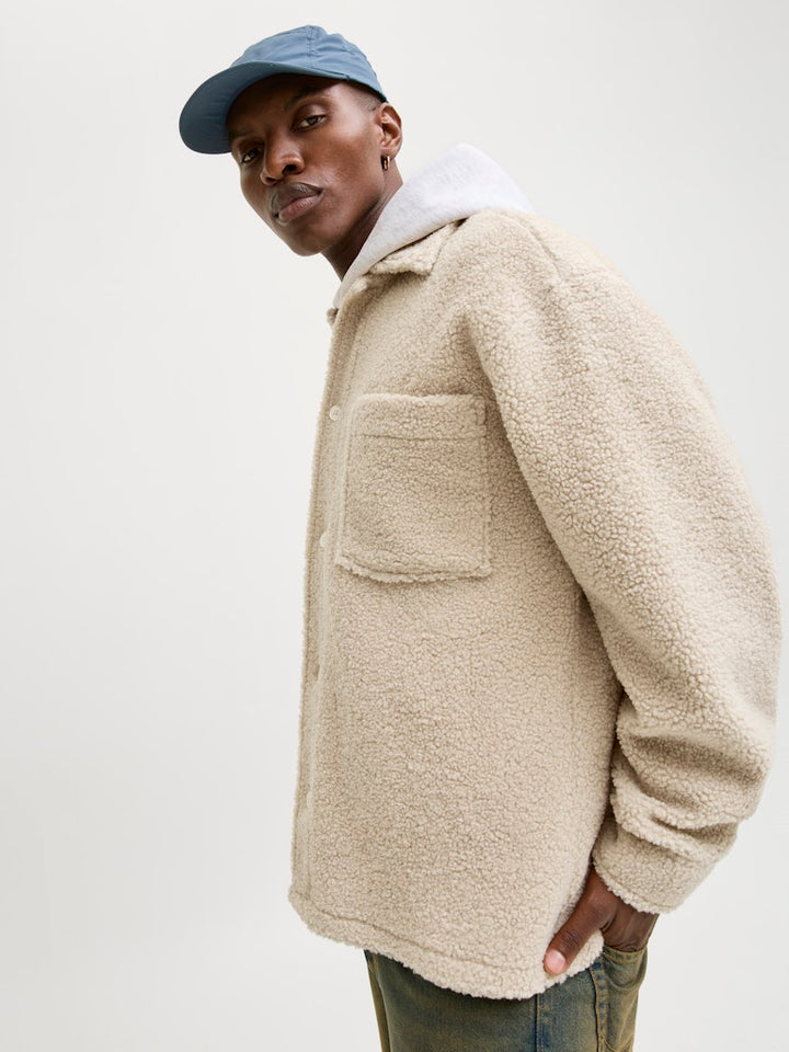 Jack & Jones bleecker overshirt beige – heren