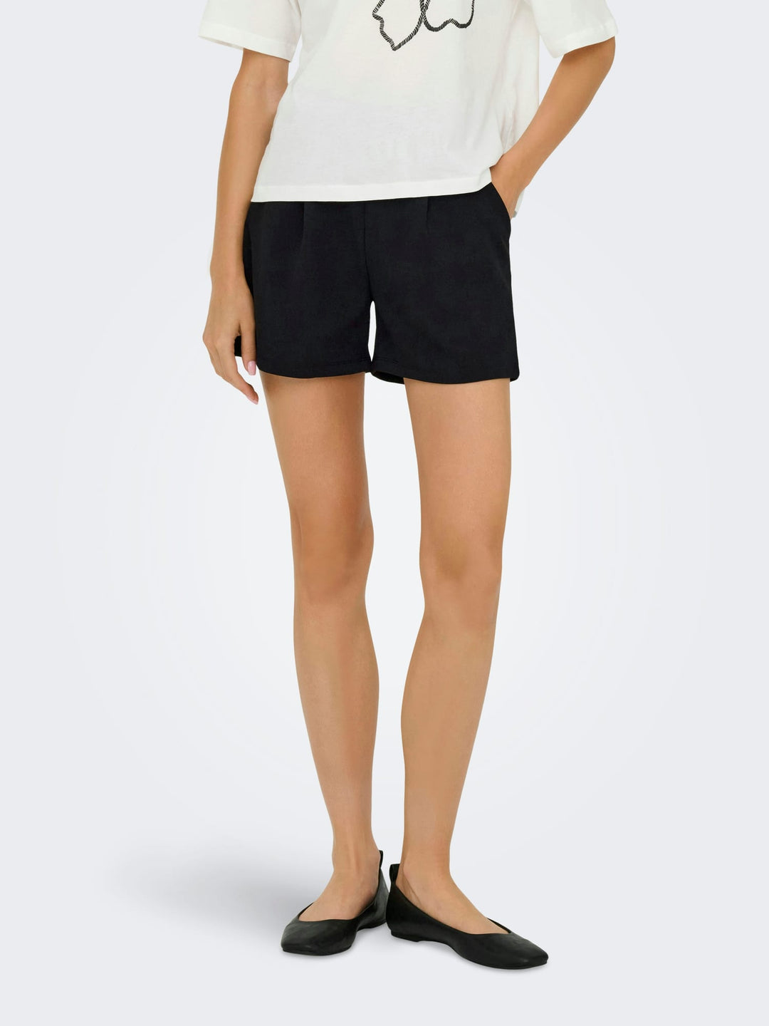 Jacqueline de Yong Geggo shorts zwart – dames