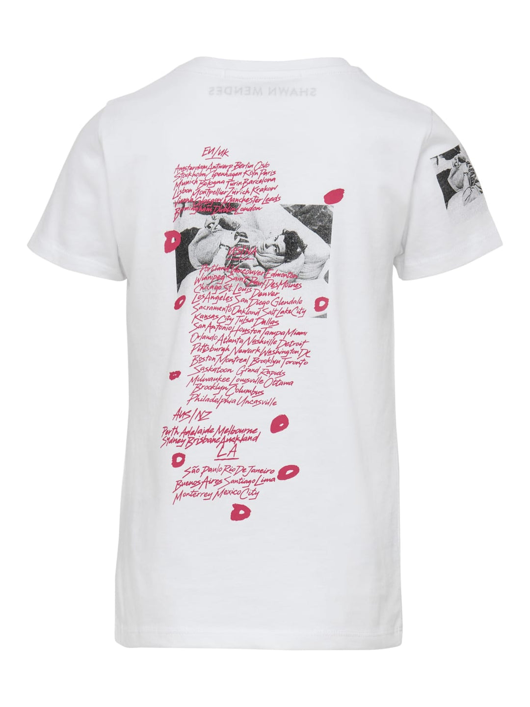 Kids Only KONSHAWN MENDES T-shirt wit – meisjes