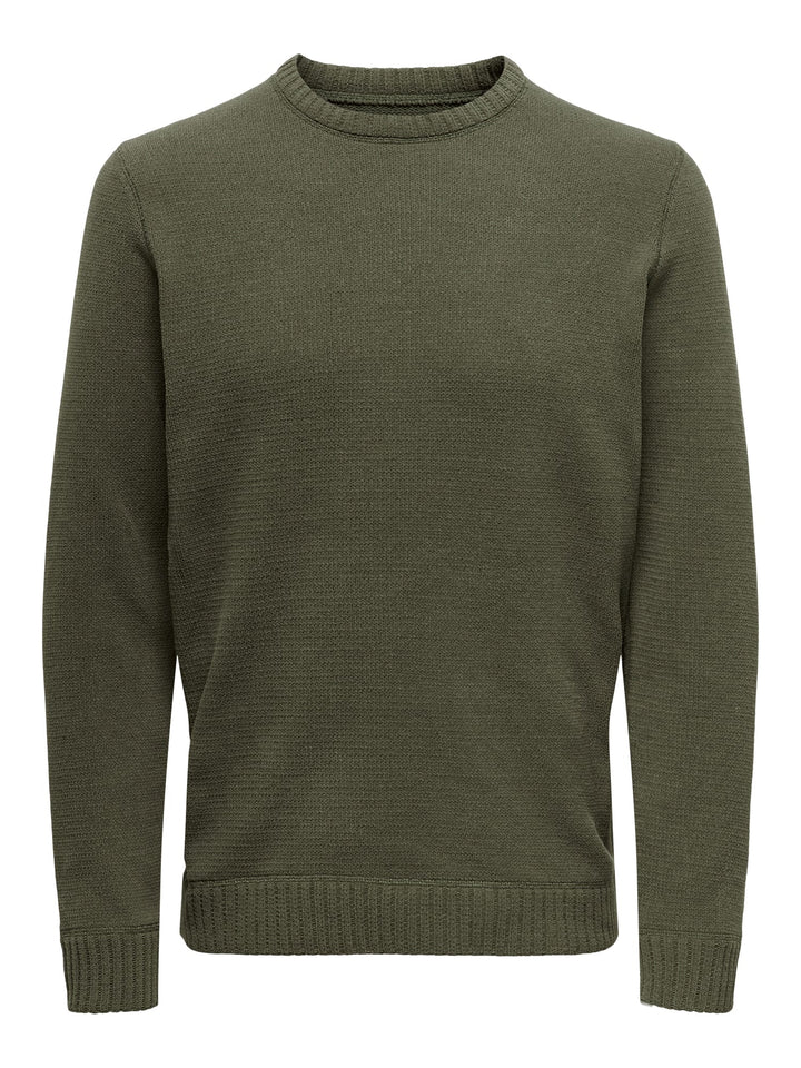 ONLY & SONS 22023172 Ese trui heren – army