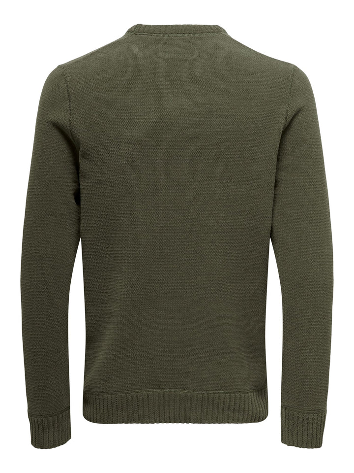 ONLY & SONS 22023172 Ese trui heren – army