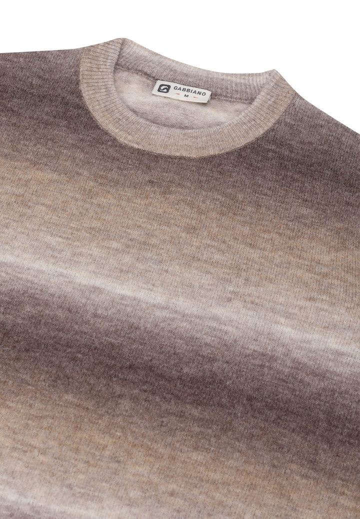 Gabbiano men trui bruin dessin – heren
