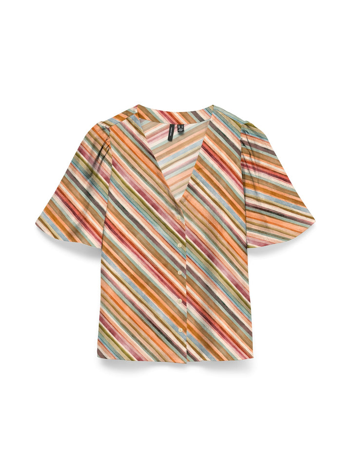 VERO MODA 10352026 Vita blouse k/m dames - multicolor
