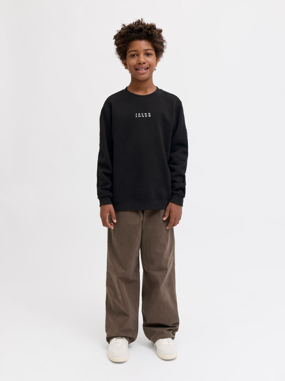 Jack & Jones Kids sweater jongens zwart - JCOPOINT