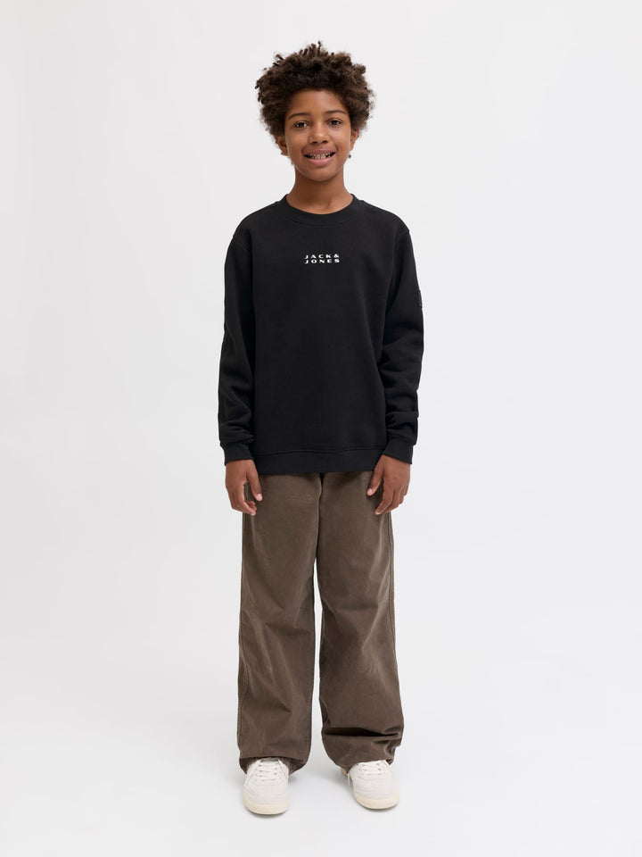 Jack & Jones Kids sweater jongens zwart - JCOPOINT
