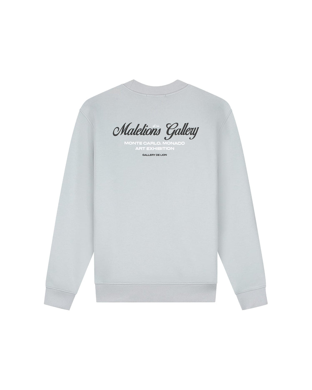 Malelions men sweater lichtgrijs – heren