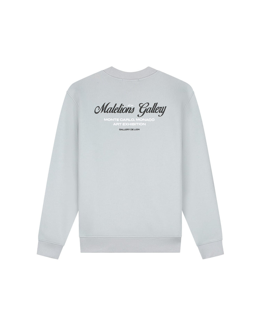 Malelions men sweater lichtgrijs – heren