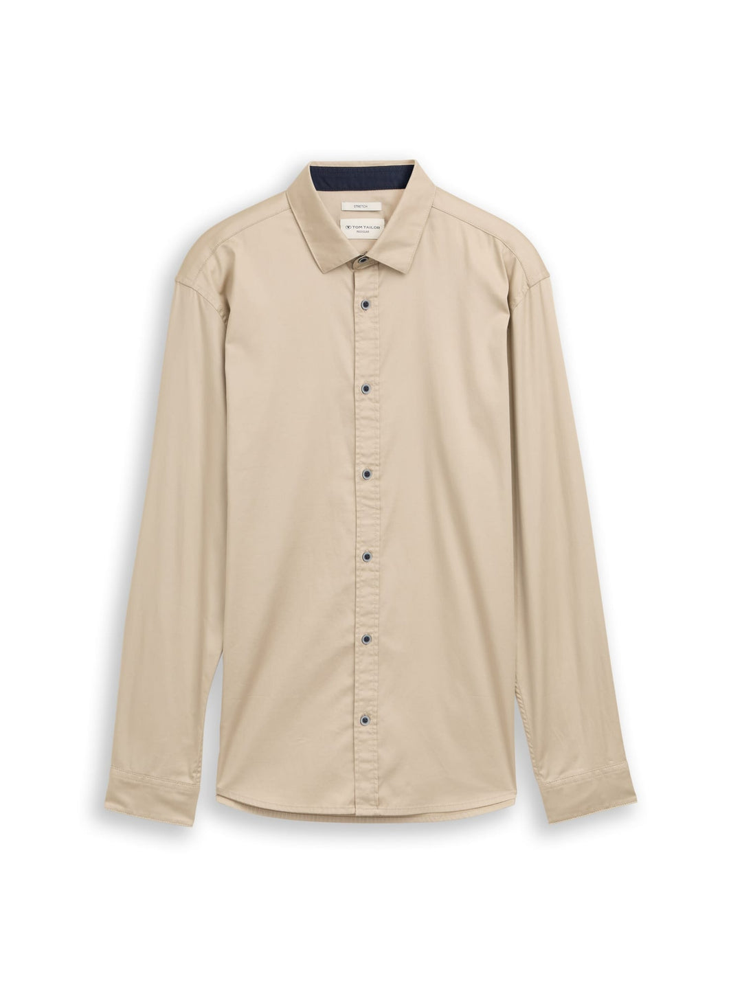 Tom Tailor Regular Fit overhemd beige – heren