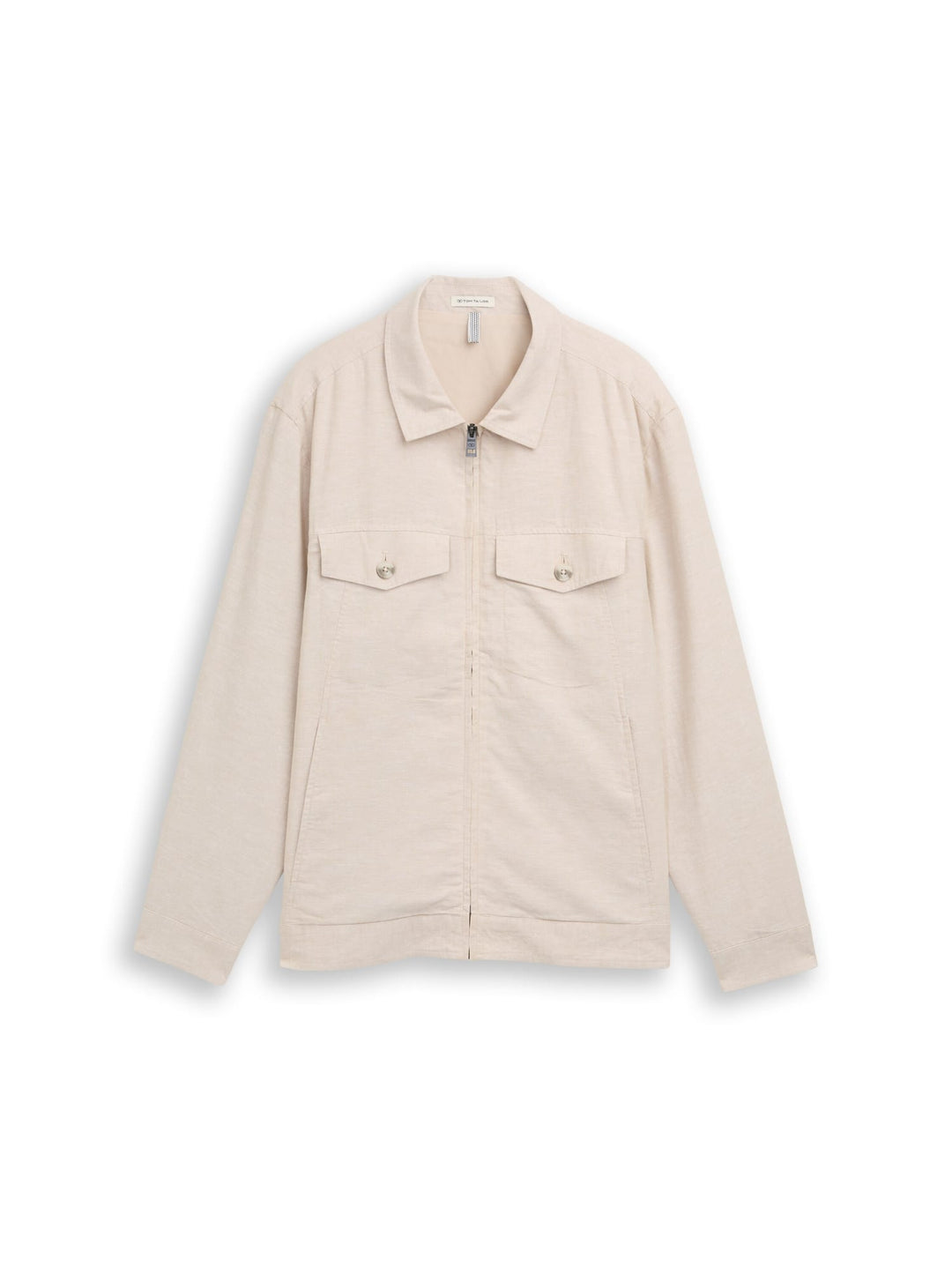 Tom Tailor overhemd l/m beige – heren