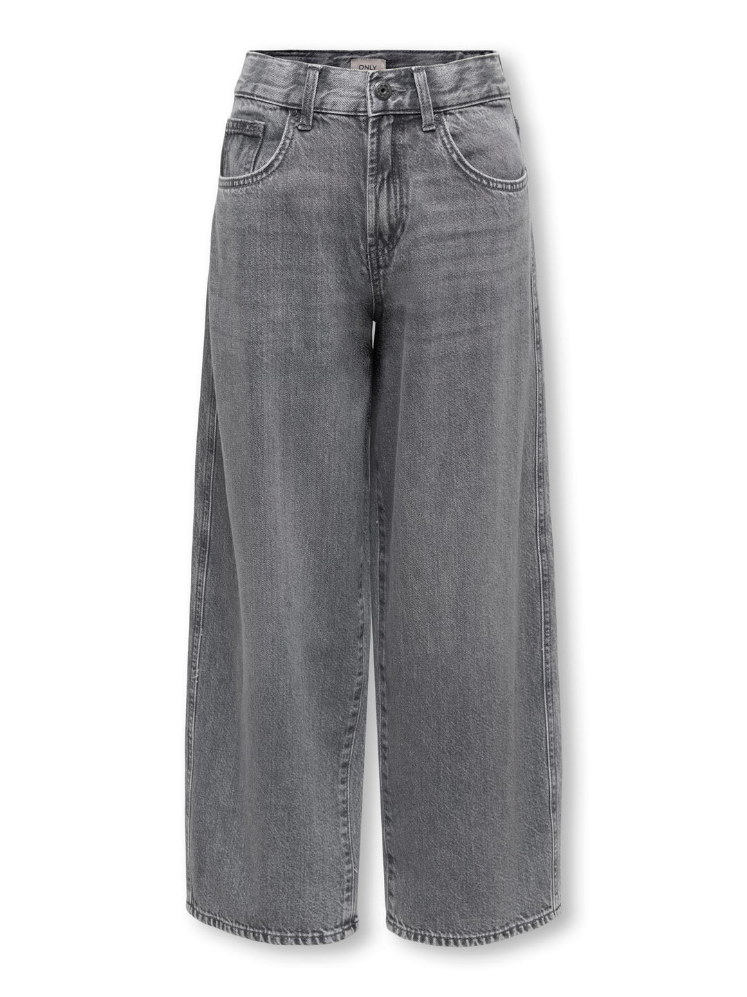 Kids Only 15378024 Taylor jeans low croth-baggy fit meisjes - Grey Denim