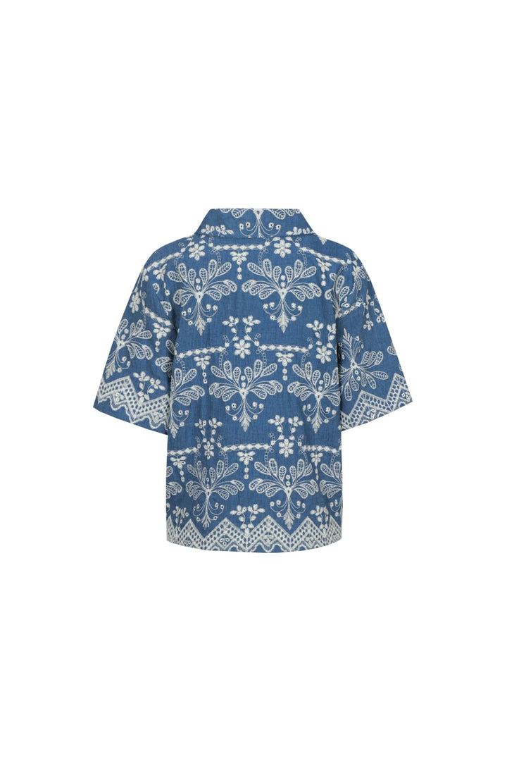 G-Maxx Maeva blouse lichtblauw – dames