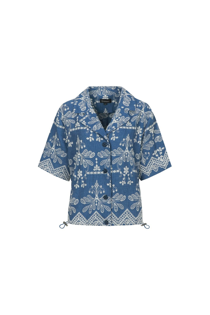 G-Maxx Maeva blouse lichtblauw – dames