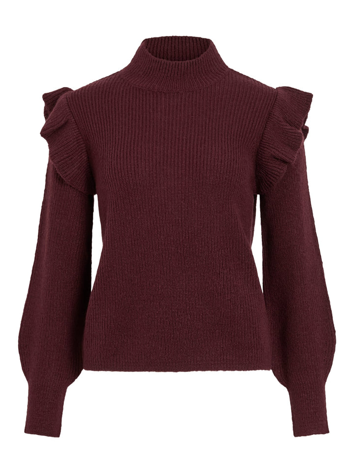 Vila 14116066 Emory trui dames bordeaux