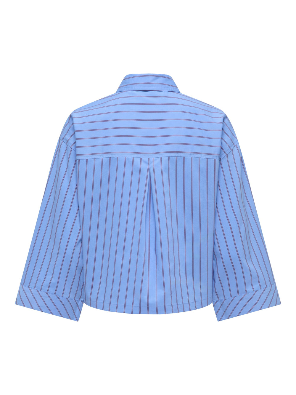 Jacqueline de Yong JDYMIO 7/8 Boxy Shirt – dames blouse - Blauw Dessin
