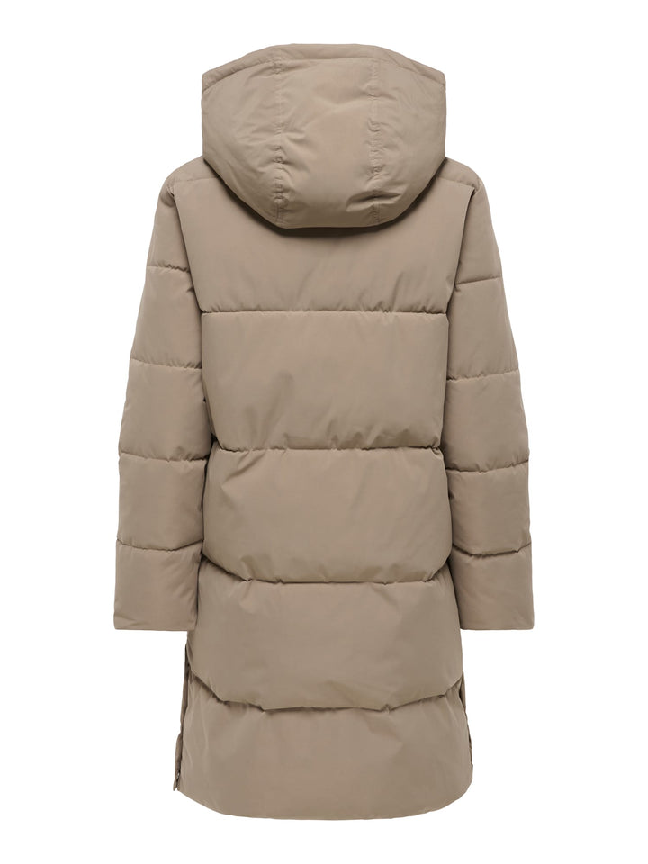 Jacqueline de Yong 15376758 Blair winterjas dames – taupe