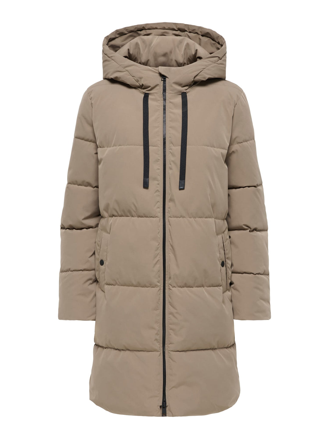 Jacqueline de Yong 15376758 Blair winterjas dames – taupe