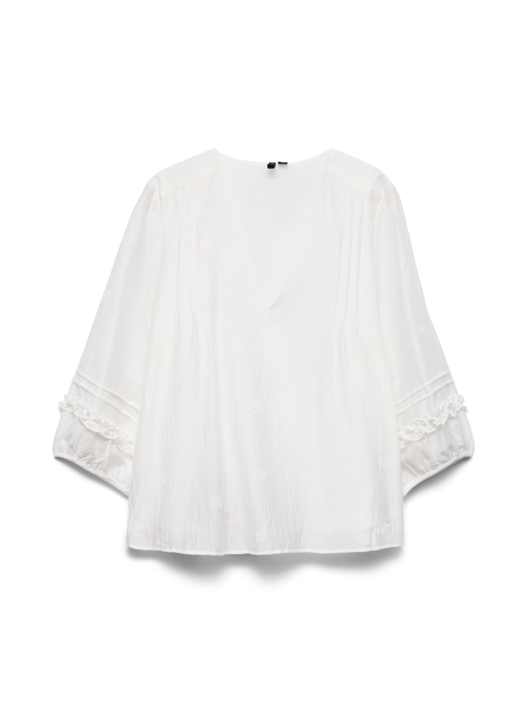 VERO MODA 10349210 Leslie top l/m dames wit