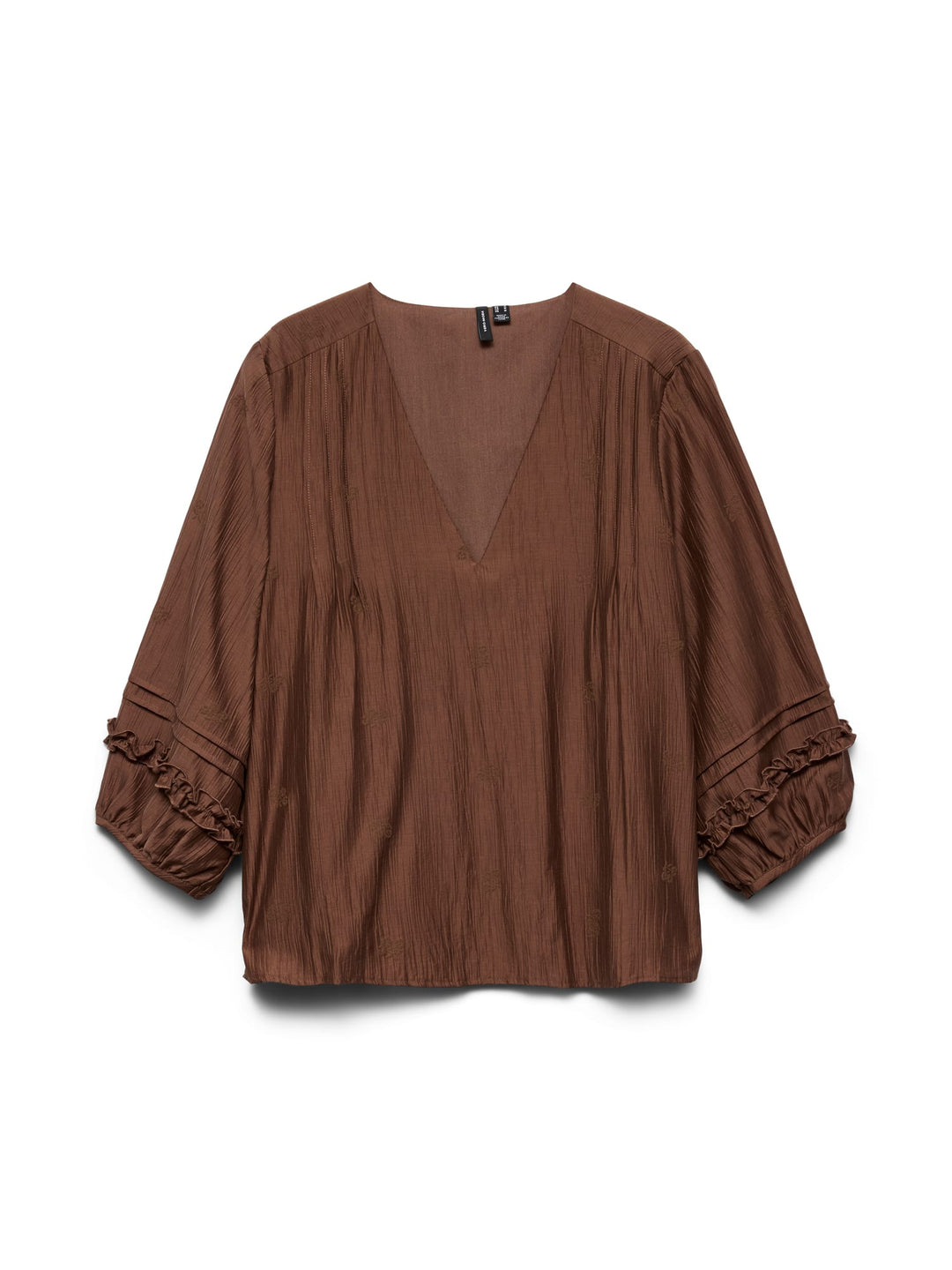 VERO MODA 10349210 Leslie top l/m bruin